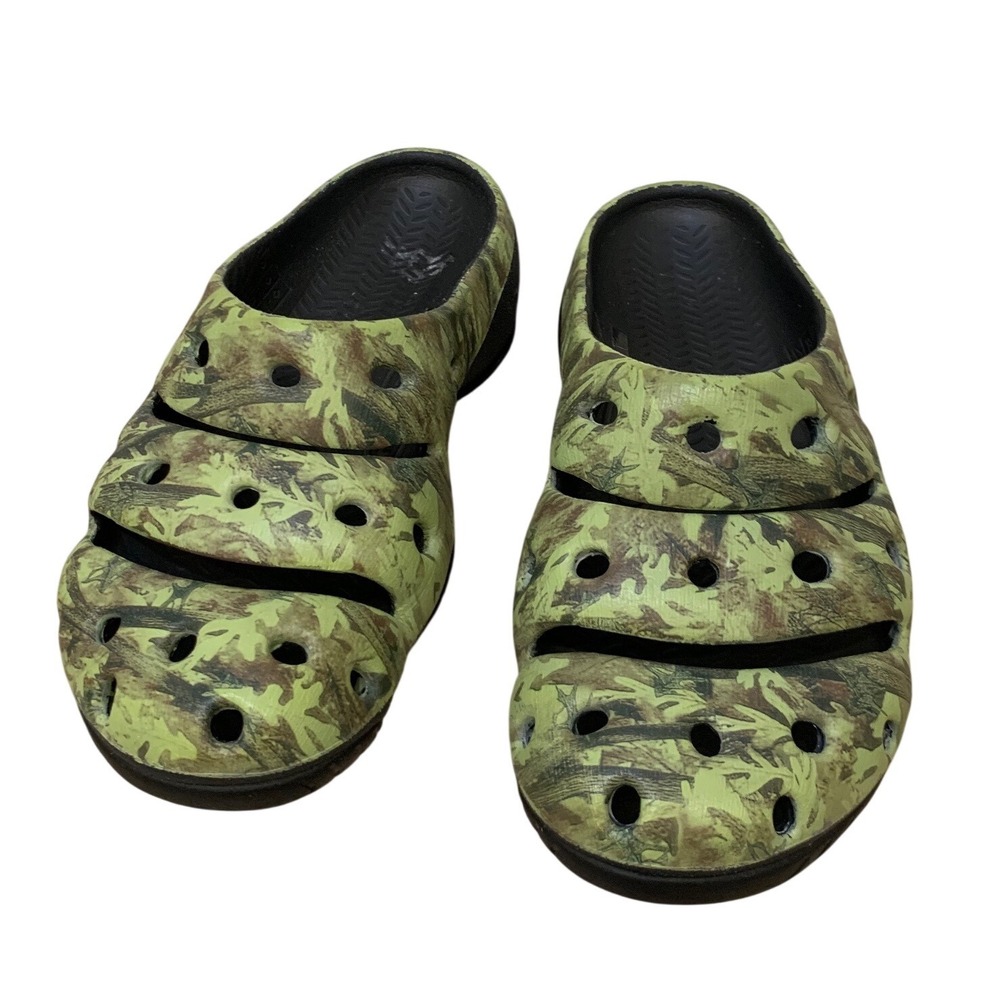 KEEN Yogui Camo Size W7 EVA Rubber Gorpcore Outdoor Clogs Womens